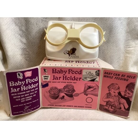 Tommee Tippee Baby Food Jar Holder With Suction Cup - Picture 1 of 6